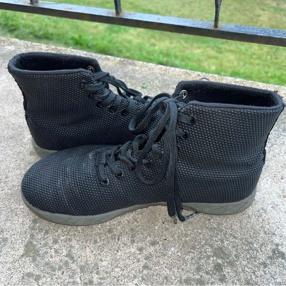 NOBULL Superfabric Men Size 7 Shoes Black High Top Training Athletic Sneakers main image 5